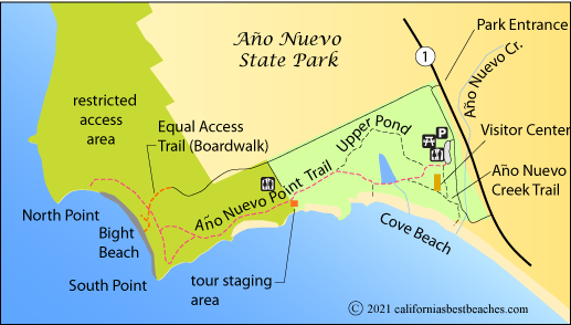 Ano Nuevo State Park, San Mateo County, California