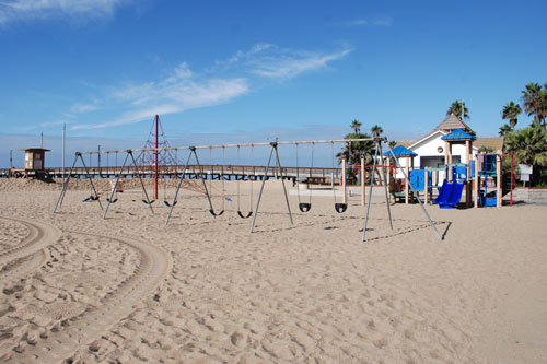 Balboa Beach playground, Orange County, CA