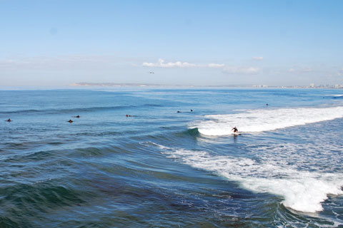 Imperial Beach surfers, San Diego County, California