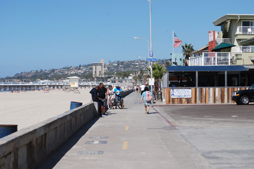 Mission Beach Ocean Front Walk, San Diego County, California
