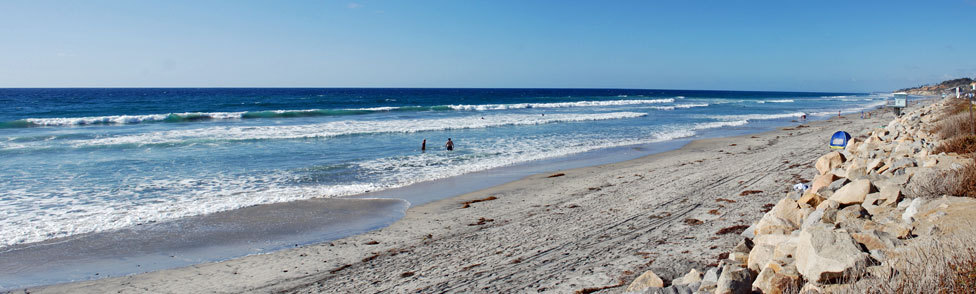 Torrey Pines Beach, San Diego County, California