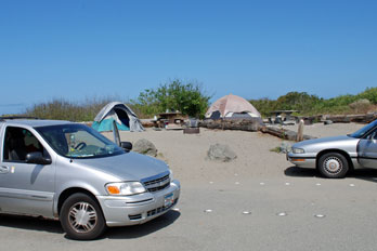 Clam Beach Campground, Humboldt County, CA