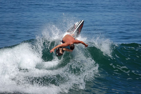 Carlsbad surfer, San Diego County, CA
