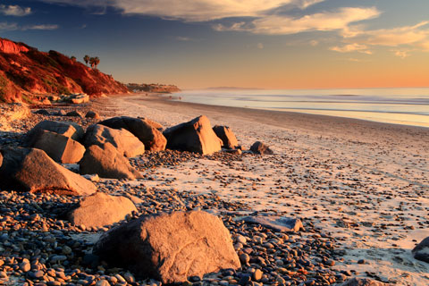 South Carlsbad State Beach, San Diego County, CA