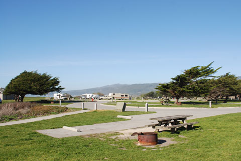 Francis Beach campground, Half Moon Bay, CA