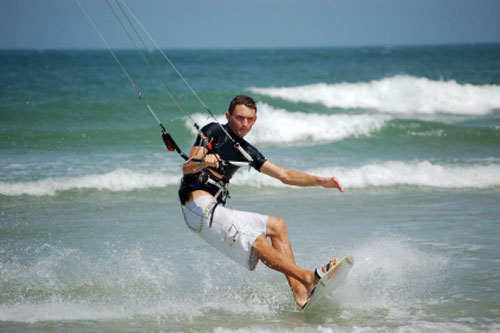 Kite surfer, CA