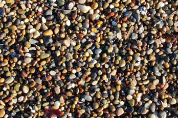 Pebbles on Pebble Beach, San Mateo County, CA