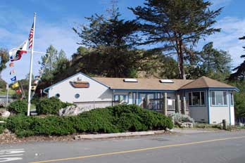 Visitor Center at Seacliff Beach, CA