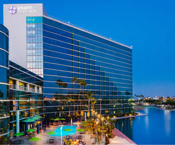 Hyatt Regency Hotel, Long Beach, Los Angeles County, CA