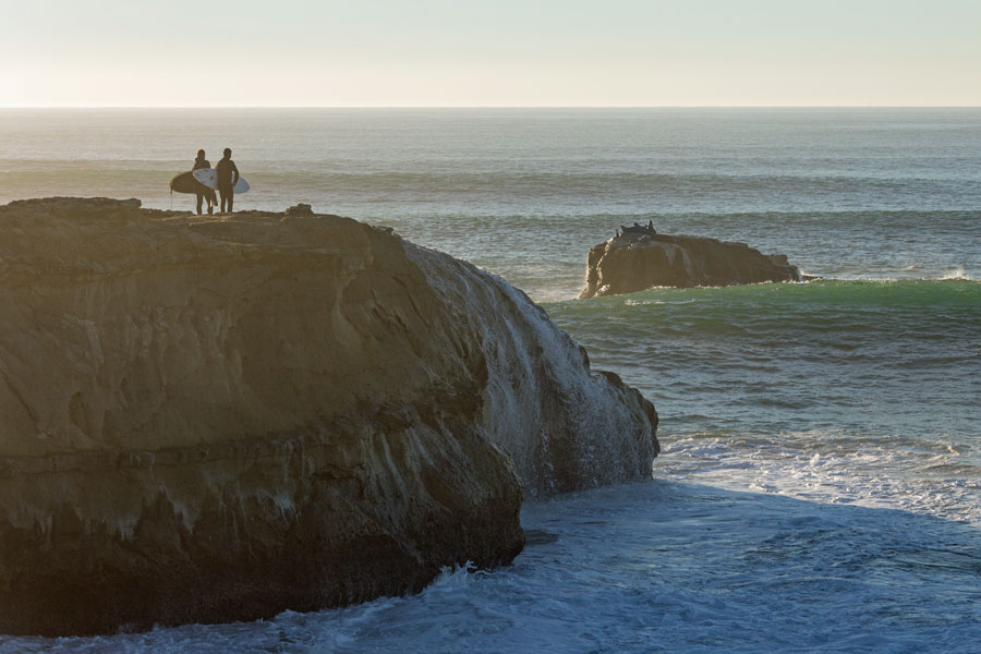 Santa Cruz surfers, Santa Cruz County, California