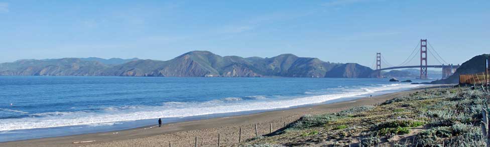 Baker Beach, San Francisco County, California