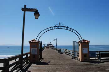 Capitola Wharf at Capitola Beach, CA