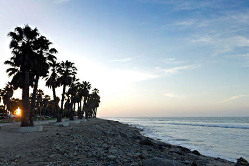 sunset at Faria Beach Park, Ventura County, CA