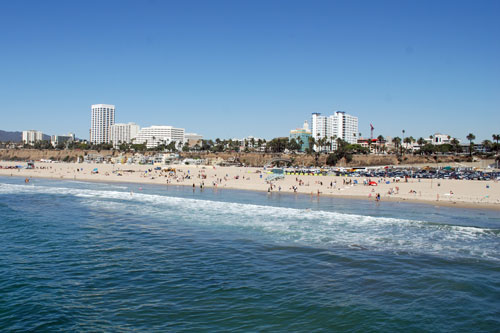 Santa Monica State Beach, Los Angeles County, CA