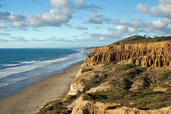 Torrey Pines State Beach, San Diego County, California