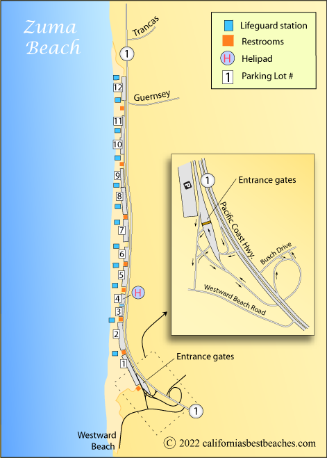 Zuma Beach County Park + Westward Beach