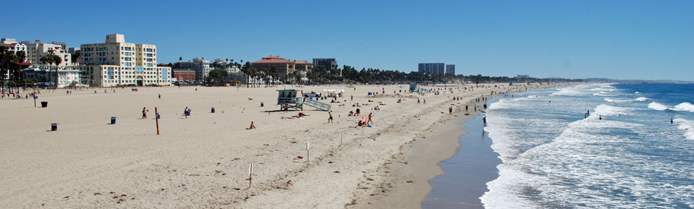 Santa Monica Beach, Los Angeles County, California