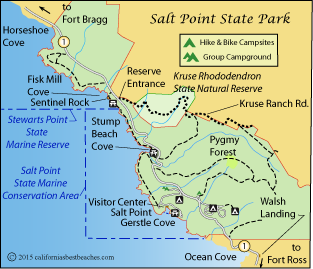 Salt Point State Park, Kashia Coastal Reserve